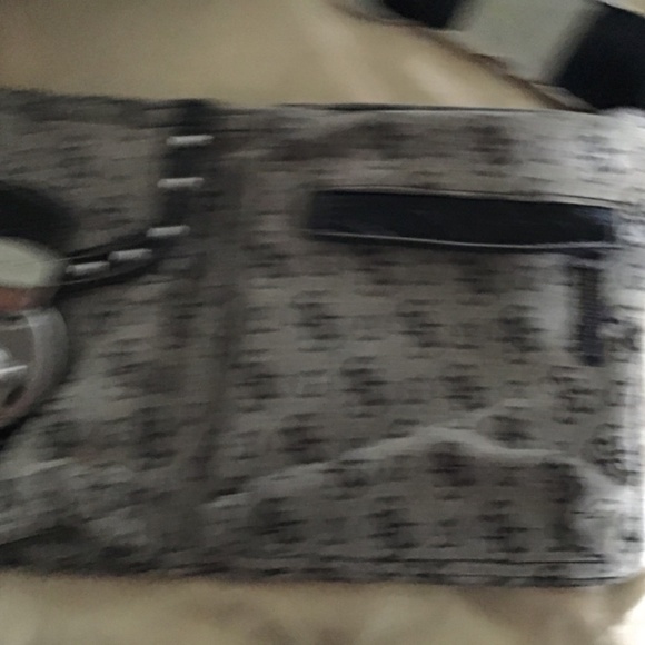 Guess Canvas Messenger Bag - Picture 3 of 5